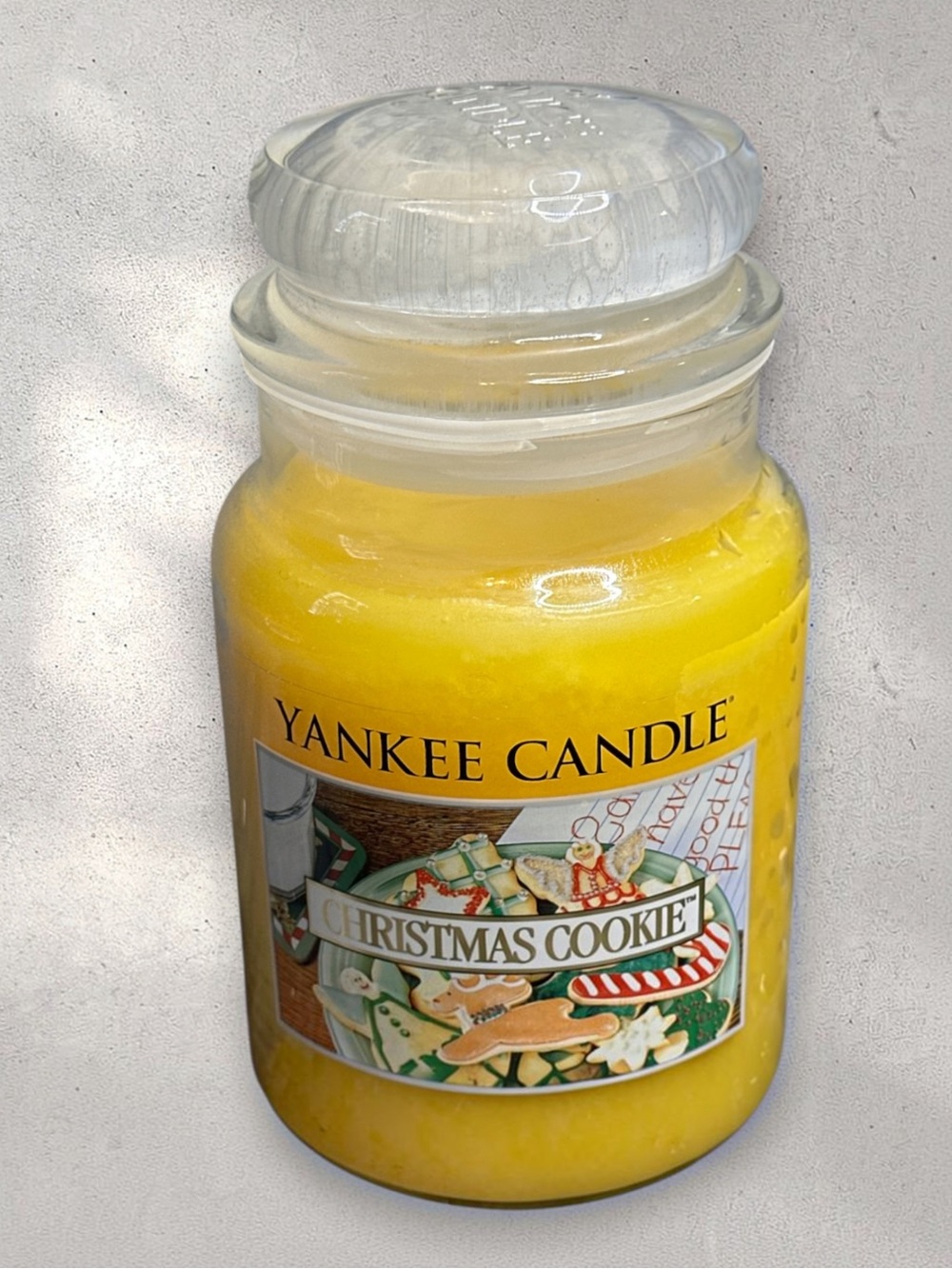 Yankee Candle Christmas Cookie single wick candle 22oz NEW